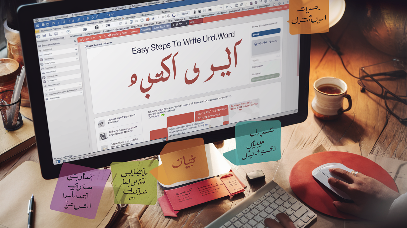 Easy Steps to Write Urdu in MS Word