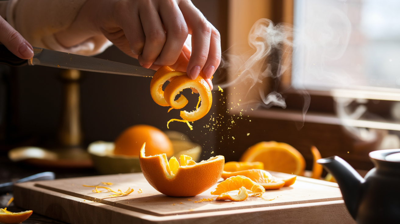 Zesting an Orange Made Easy