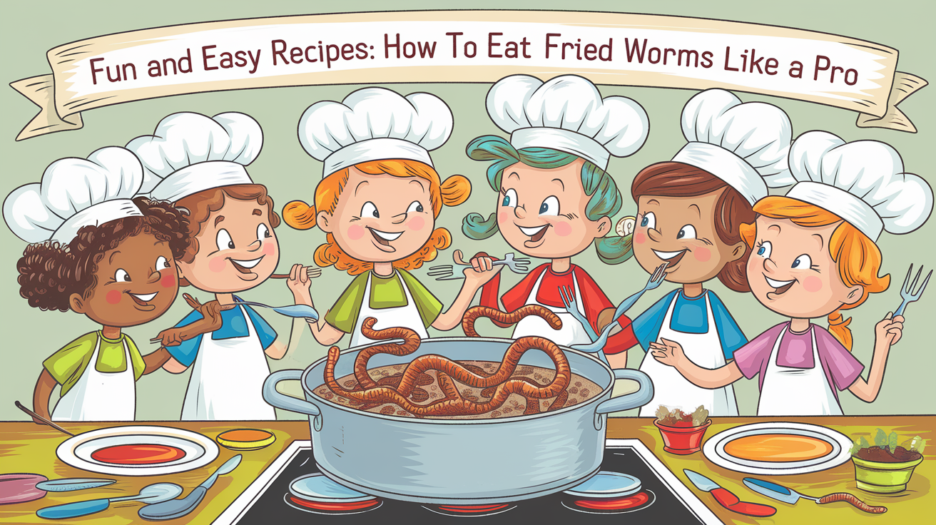 Fun and Easy Recipes: How to Eat Fried Worms Like a Pro